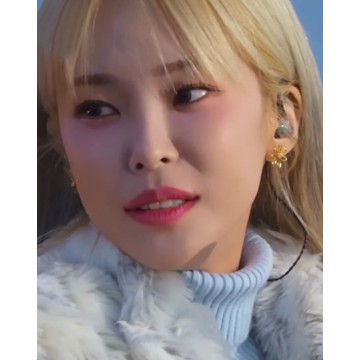 韓國VINTAGE HOLLYWOOD - Line Daisy Earrings| Heize 同款